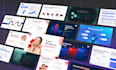 redesign professional pitch decks and business presentations