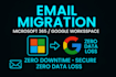 email migration to microsoft 365 or google workspace from any email system