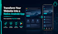 convert your website into a native android app with apk or aab file