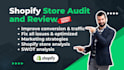 audit, review and optimized shopify store to improve sales