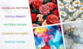 create unique and exclusive seamless pattern designs using ai