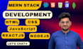 do fast projects in html css javascript reactjs tailwind node ejs mongodb