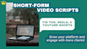 write viral short form video scripts for mortgage experts