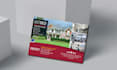design invitation, promotional postcard