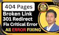 fix 404, structure data, breadcrumbs, and all errors