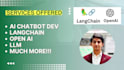 develop ai chatbot with chatgpt, llms, openai, langchain