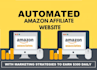 build automated amazon affiliate marketing website to earn commission