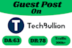 publish your article on tech bullion with dofollow backlinks