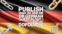 publish high da and DR german guest post blog link dofollow