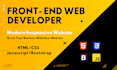 create html css website, PSD to HTML, figma to HTML web