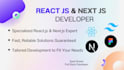 be your expert react js, next js or a full stack developer