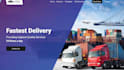 design logistics website, dispatch, freight, moving company website