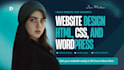 make responsive, static website or HTML, CSS landing page portfolio website