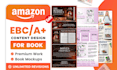 design amazon a plus content for KDP book ebc enhanced brand content
