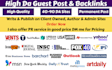 high da backlinks and high da guest post on quality websites