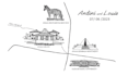 make a custom wedding map illustration