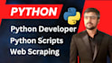 build python scripts and web scrapers