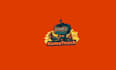 design awesome outstanding robot gamers logo