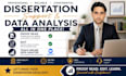 proof read, edit, correct formatting, teach online data analysis