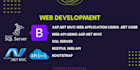 develop web application or web API