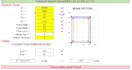 make a design excel sheet for any reinforced concrete structure