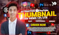 design eyecatching youtube thumbnails  that boost views