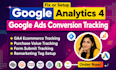 setup ga4 ecommerce , ga4 ecommerce tracking, ads conversion tracking by GTM