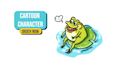 draw  cartoon mascot logo