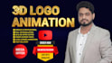 do 3d logo animation within 2hrs