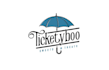 ticket boo online sweets shop logo design