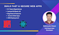 develop laravel, php and react js web applications