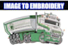 do embroidery digitizing, 3d puff, flat, convert to pes, dst, jef, hus