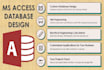 do database management and optimization in ms access