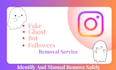 remove ghost fake bot followers from your instagram account