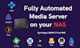 setup fully automated media server on your nas