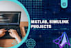 do matlab programing, control system, simulink and image processing projects