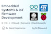 create custom iot firmware for arduino, pi, stm32, and esp32
