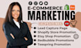 promote redbubble store, zazzle, etsy, teespring promotion, or shopify marketing