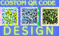 create qr code, logo, business, unique, costom