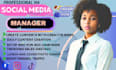 be your undefined social media manager content creator