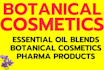 formulate botanical cosmetics, essential oil blends