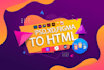 convert figma, ps, id, xd, ai to HTML, CSS, and bootstrap