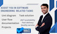 assist you in software engineering tasks, uml diagrams, user flow