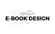 design professional ebook, and free editable file