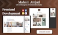 be your professional frontend developer using HTML, CSS, javascript, bootstrap