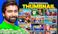 design attractive clickbait youtube cover and thumbnails
