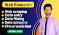 do web scraping, data mining and data scraping