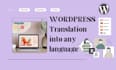 translate your wordpress website into any other language