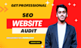 do technical website SEO audit report