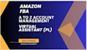 raise your amazon fba account on the top as amazon virtual assistant